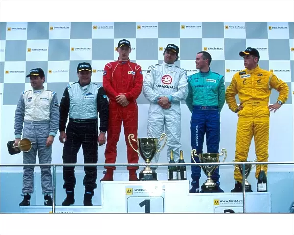British Touring Car Championship: Tim Harvey, Yvan Muller and James Thompson, amongst others, were in the podium