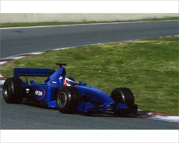 Formula One Testing: Gaston Mazzacane gets used to the new Prost AP04