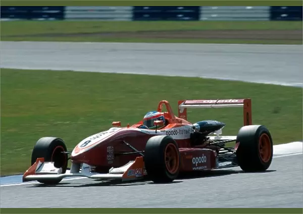British Formula Three: Gianmaria Bruni finished twenty-seventh