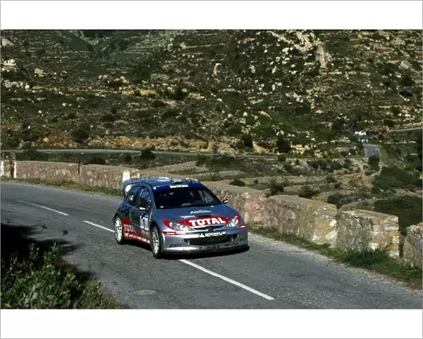 World Rally Championship: Reigning World Champion Richard Burns on his way to a well deserved 2nd place