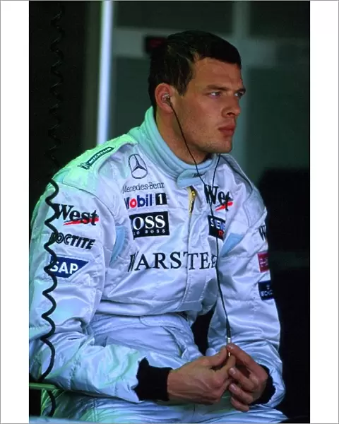 Formula One Testing: McLaren test driver Alex Wurz