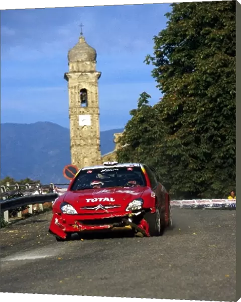 World Rally Championship: Phillipe Bugalski Citroen Xsara WRC