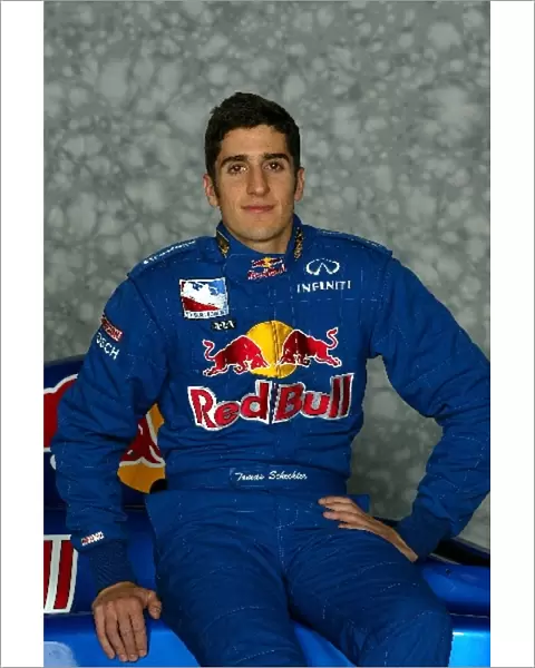 Indy Racing League: Red Bull Cheever Racing Studio Shoot, USA. February 2002