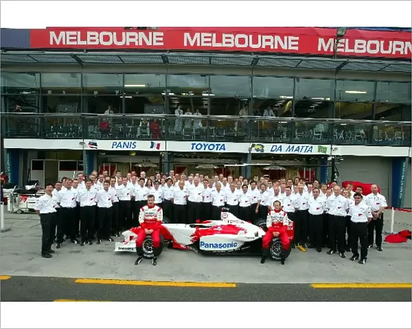 Formula One World Championship: Toyota team picture