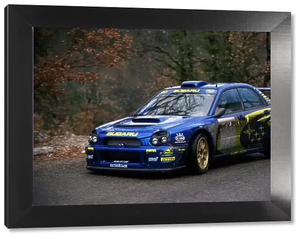 World Rally Testing: Tommi Makinen test drives the Subaru Impreza WRC for the first time