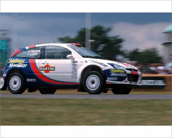 Goodwood Festival of Speed: Mark Higgins Ford Focus WRC