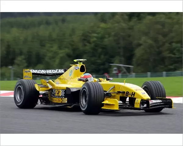 Formula One World Championship: Timo Glock Jordan Ford EJ14