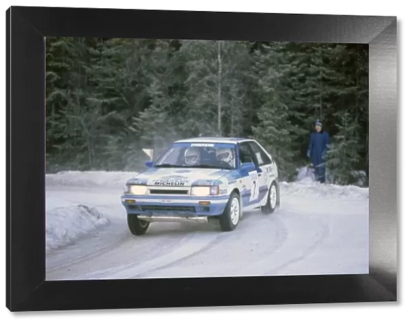 1989 World Rally Championship. Swedish Rally, Sweden. 6-8 January 1989