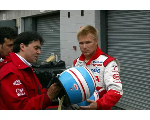 Formula One World Championship: Mika Salo Toyota is back after his food poisoning