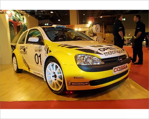 Autosport International Show: The new Opel Corsa 1600 WRC car