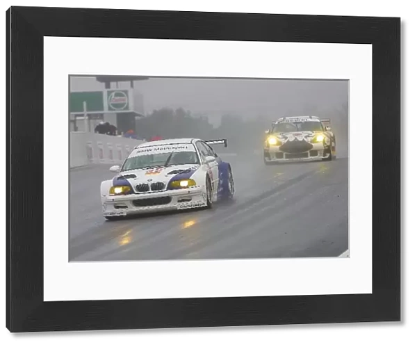 American Le Mans Series: JJ Lehto  /  Jorg Muller won the GT class in their BMW M3 GTR
