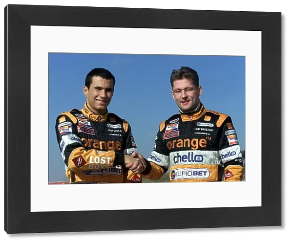 Formula One Testing: 2001 Arrows drivers Enrique Bernoldi and Jos Verstappen