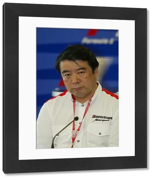 Formula One World Championship: Hirohide Hamashima Head of Bridgestone Tyre Development