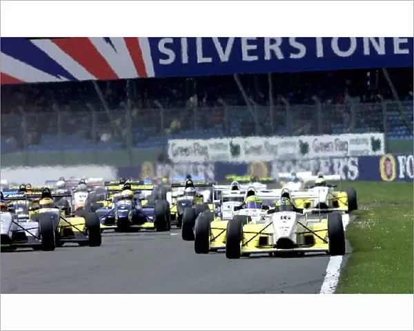 British Formula Renault Championship: The start of the race