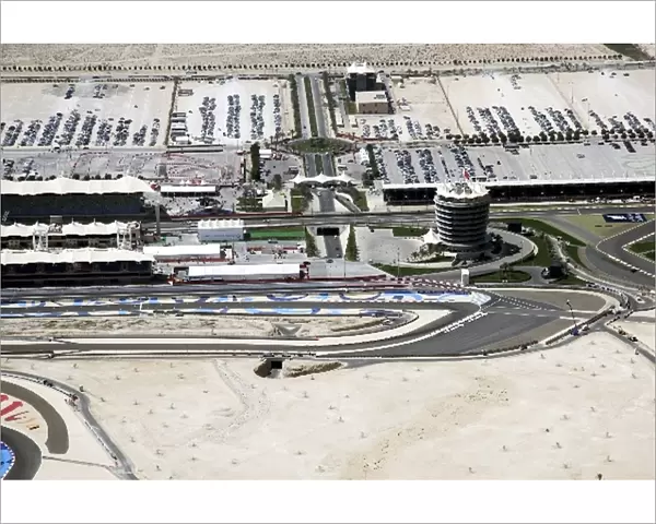 Formula One World Championship: Aerial view of the circuit