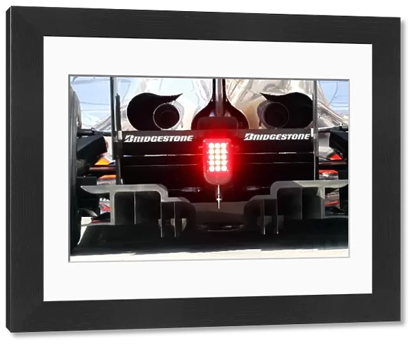 Formula One World Championship: Rear of the McLaren MP4  /  25