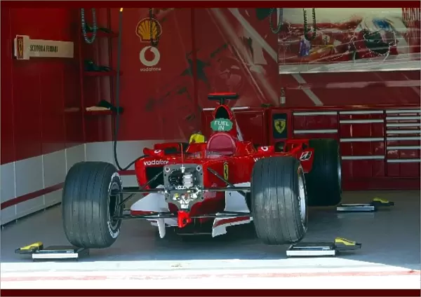Formula One World Championship: Ferrari F2004 in the garage