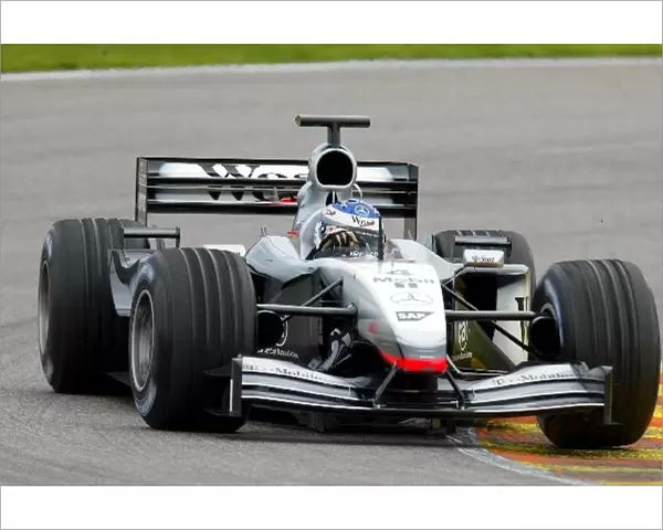 Formula One Testing: Kimi Raikkonen tests the McLaren MP4  /  17