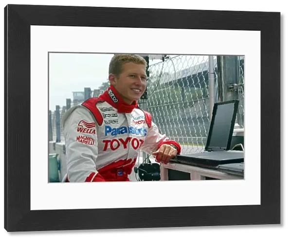 Formula One Testing: Ryan Briscoe Toyota Test Driver