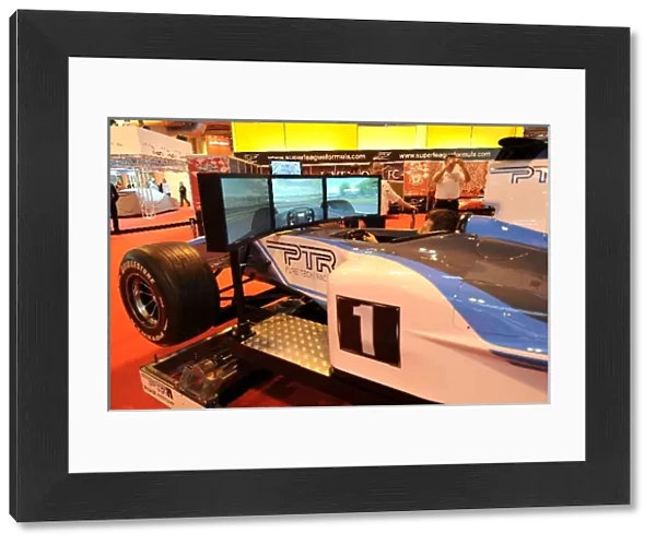 Autosport International Show: Pure Tech Racing Simulator on the 2010 Superleague Formula Stand
