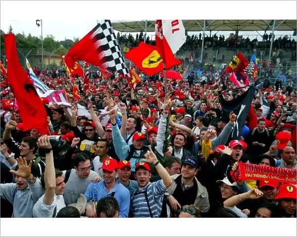 Formula One World Championship: Typically passionate Ferrari fans