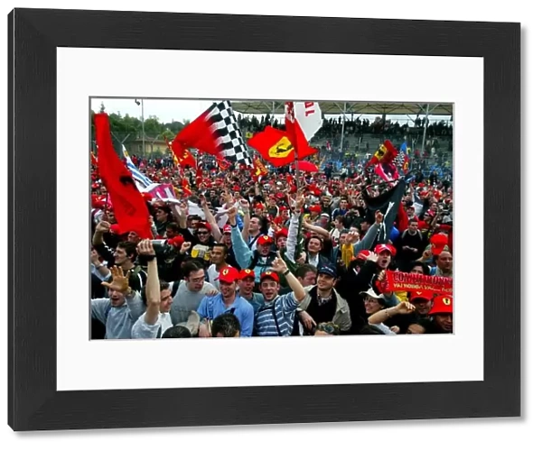 Formula One World Championship: Typically passionate Ferrari fans