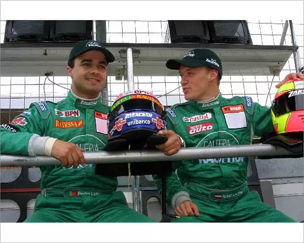 V8 Star Championship: Zakspeed Team Mates Pedro Lamy and Robert Lechner