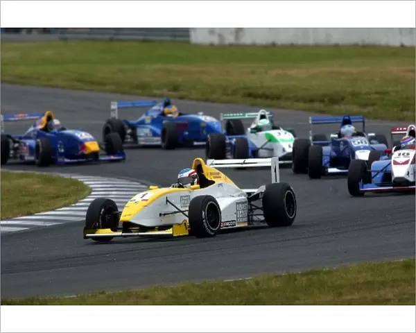 Formula Renault Eurocup: Race winner Eric Salignon leads the field