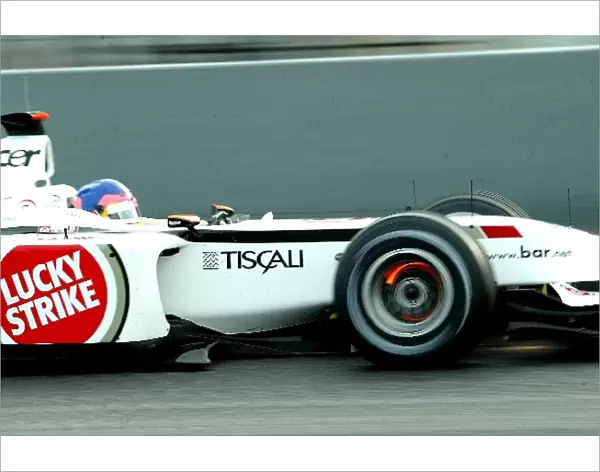 Formula One Testing: Jacques Villeneuve BAR Honda
