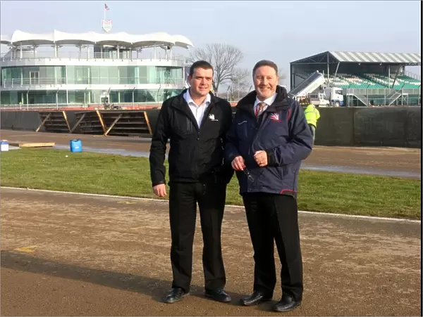 Formula One World Championship: Lee Howkins Silverstone Circuits and Richard Phillips Silverstone Managing Director