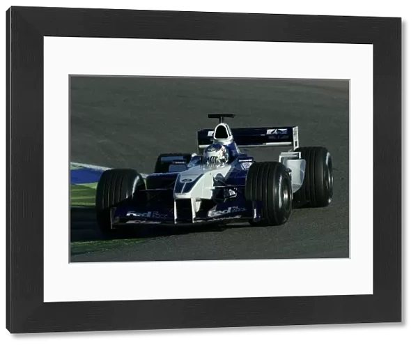 Formula One Testing: Giorgio Pantano BMW Williams FW24 made his test debut for the team