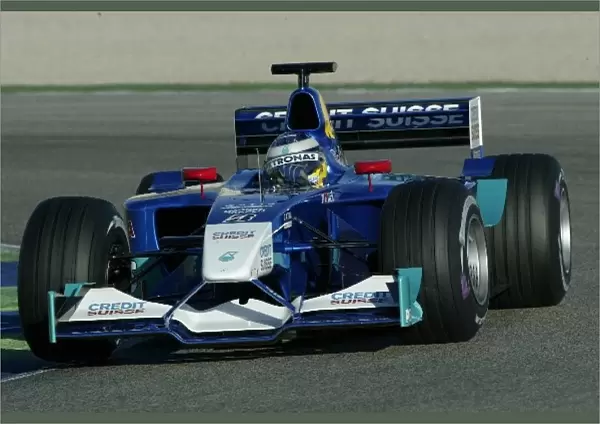 Formula One Testing: Nick Heidfeld tests the Sauber Petronas C21