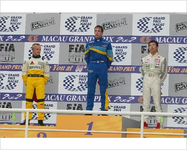 49th Macau Formula 3 Grand Prix: Podium and results