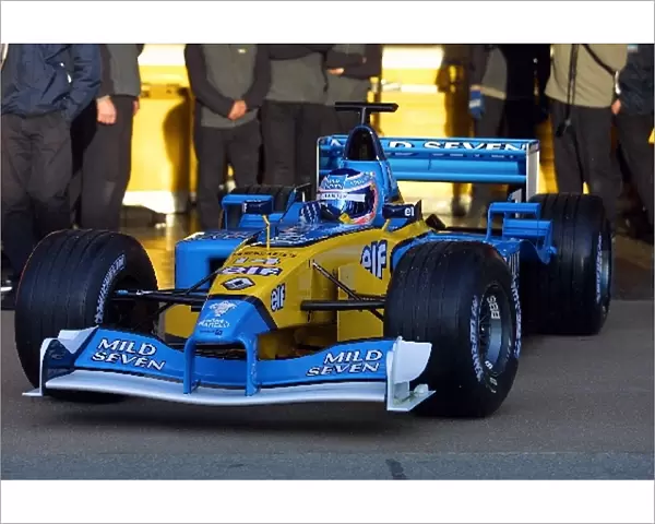 Formula One Testing: Jarno Trulli Renault F1 R202