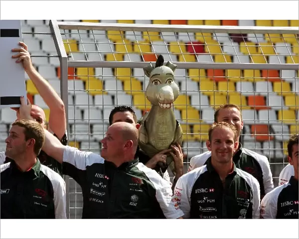 Formula One World Championship: The Jaguar for sale team photo