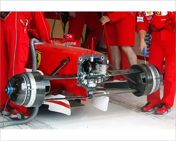 Formula One World Championship: The front of the Ferrari F2004