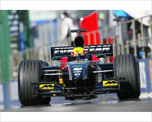 Formula One Testing: Mark Webber KL Minardi PS02