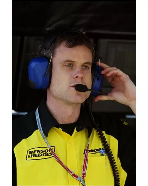 Formula One World Championship: Dominic Harlow Jordan Race Engineer