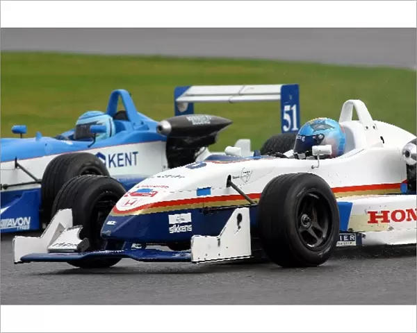 Formula Three Testing: Oliver Pale Duma Racing and Katherine Legge. Formula Three Testing, Silverstone, England, 15 November 2002