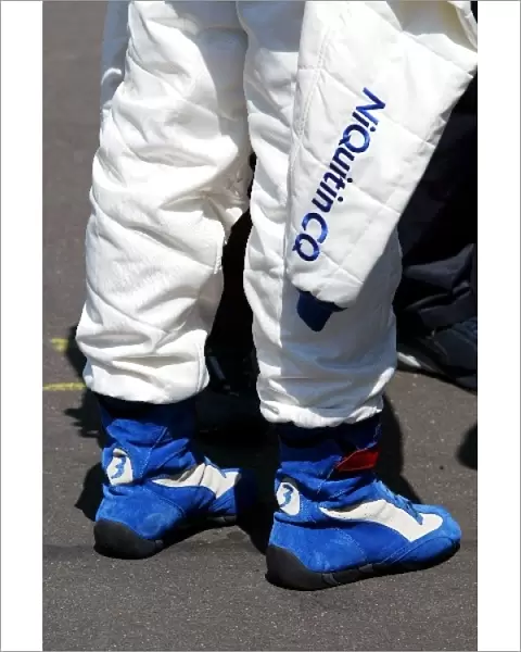 Formula One World Championship: The boots of Juan Pablo Montoya Williams BMW
