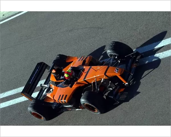 Formula One World Championship: Enrique Bernoldi ran the first laps in the new Arrows A23