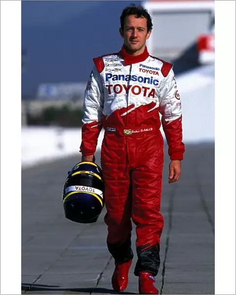 Formula One Testing: 2003 Toyota driver Cristiano da Matta got his first run in the car as an official Toyota driver