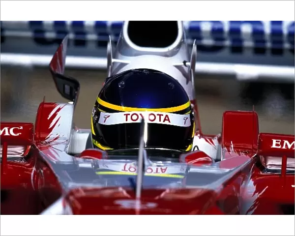 Formula One Testing: Cristiano da Matta Toyota TF102