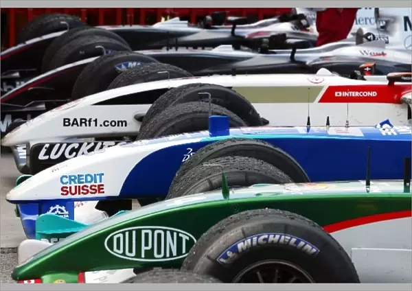 Formula One World Championship: Cars in parc ferme