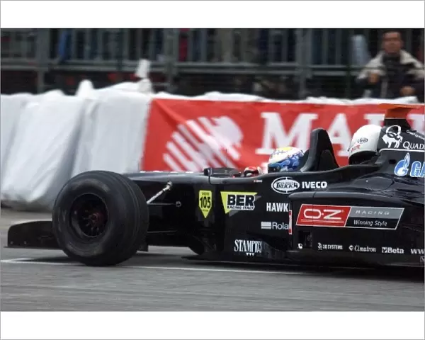 Bologna Motorshow: David Saelens drove the Minardi Two-Seater