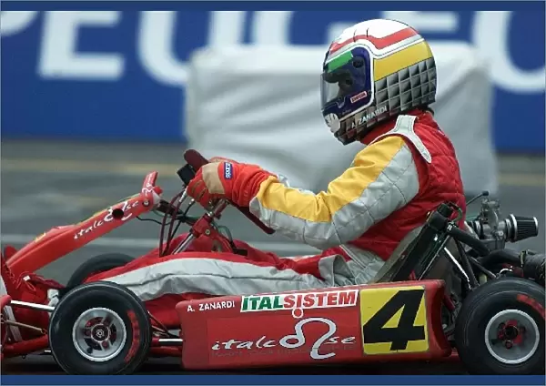 Bologna Motorshow: Alex Zanardi took part in the Karting race