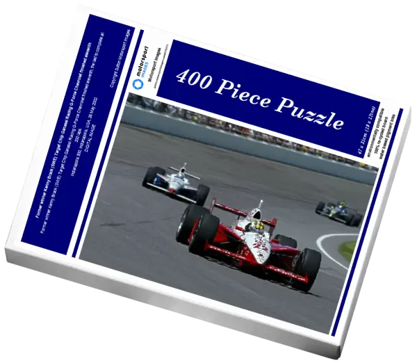 Former winner Kenny Brack (SWE) Target Chip Ganassi Racing G-Force Chevrolet finished eleventh, the last to complete all 200 laps Indianapolis 500, Indianapolis, USA, 26 May 2002 DIGITAL IMAGE