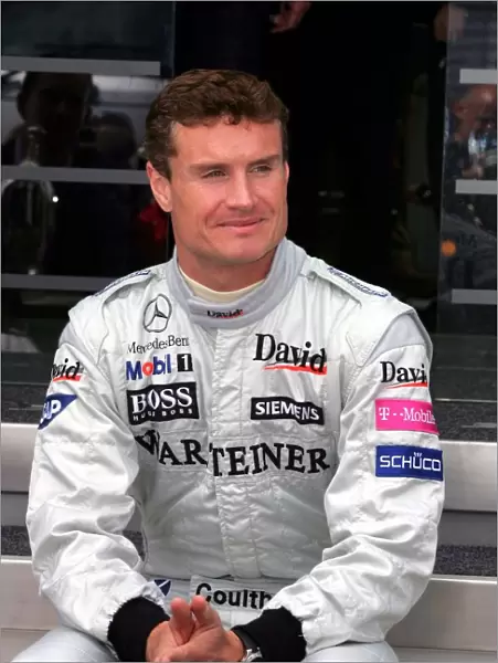 Formula One World Championship: David Coulthard McLaren, winner of the Hawthorn trophy