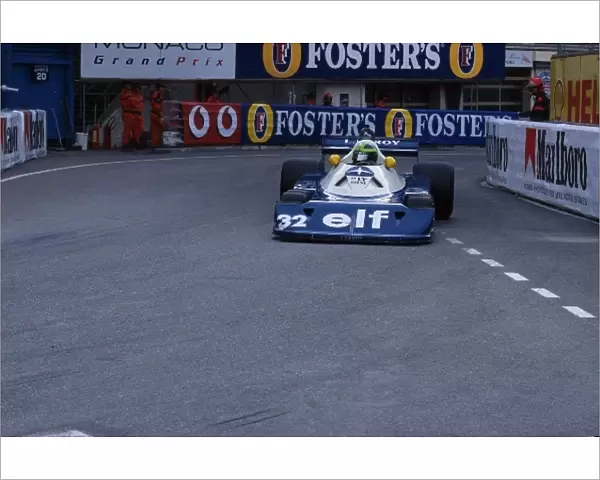 Monaco Historic Grand Prix: Martin Stretton drove the 1977 Tyrrell P34 six wheeler to victory