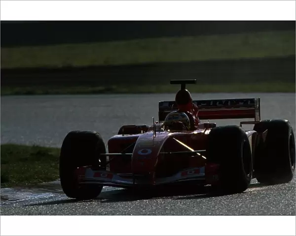 Formula One Testing: Luciano Burti Ferrari F2001